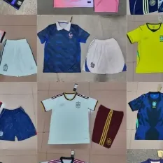 Football shirts from the catalogue